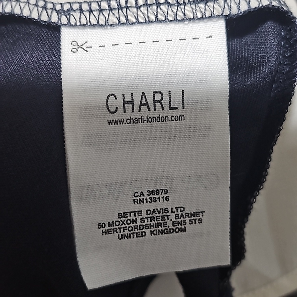 Charli London Silk Blouse Size 8 Nwt — image 5 of 8